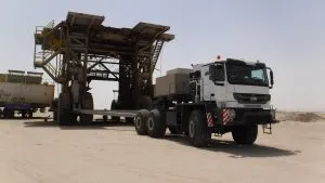 Titan truck rig transport
